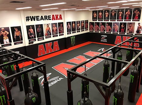 Interior de la American Kickboxing Academy