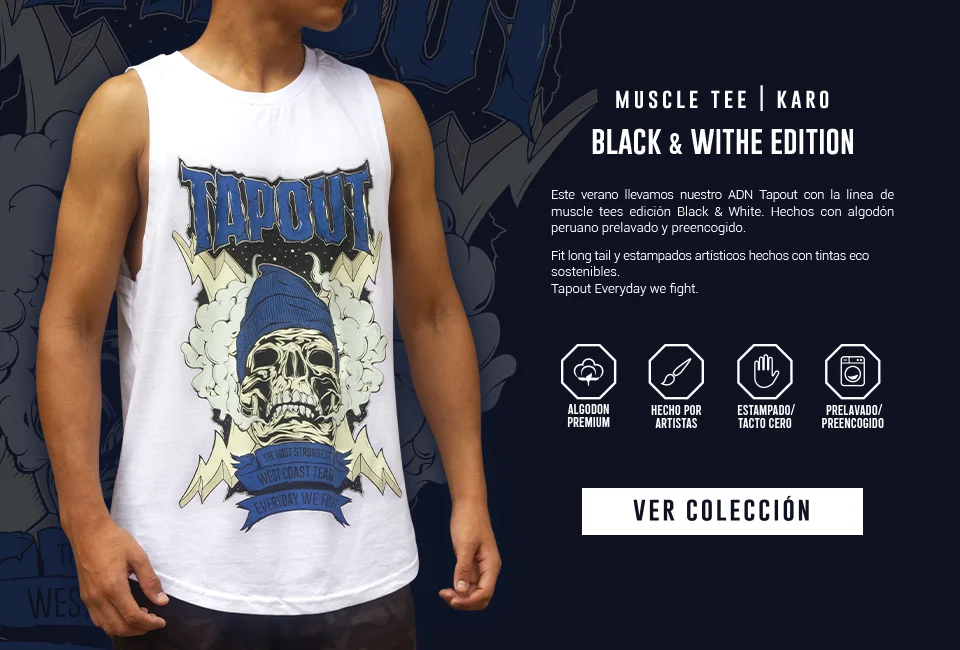 Tapout Hombre Camiseta Mma Camiseta Camiseta Artes Colombia